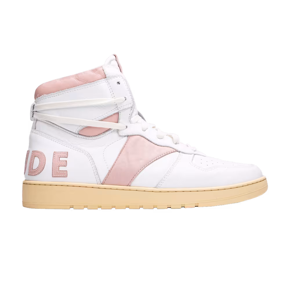 Rhude Rhecess High White Dusty Pink