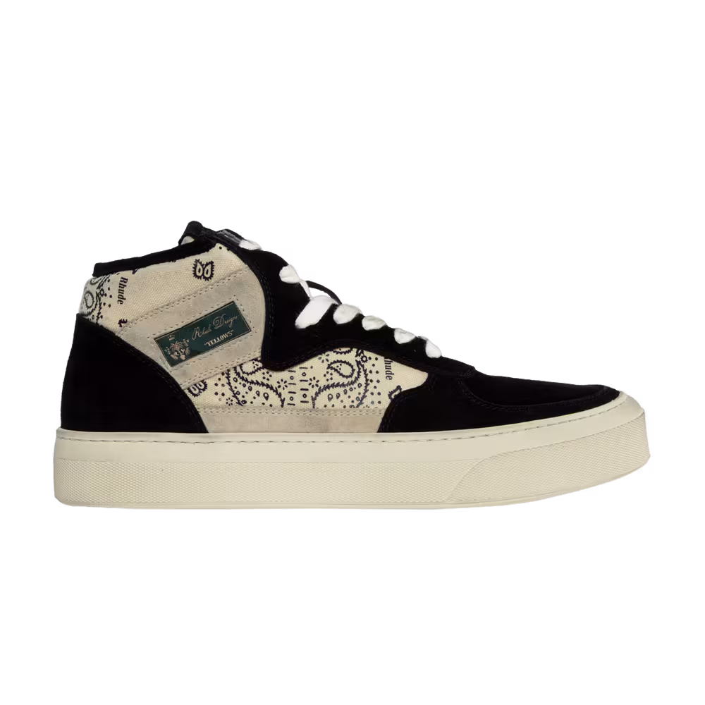 Rhude Cabriolets Bandana - Black Cream