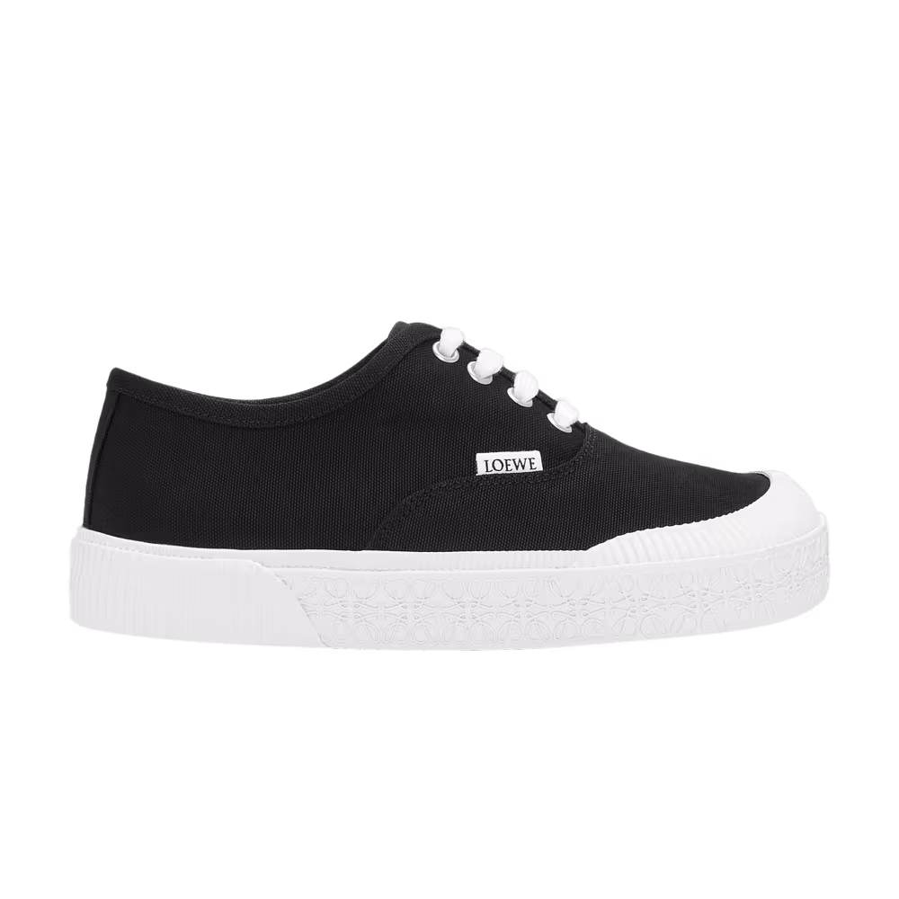 Paula's Ibiza x Loewe Terra Vulca Lace-Up Sneaker Black