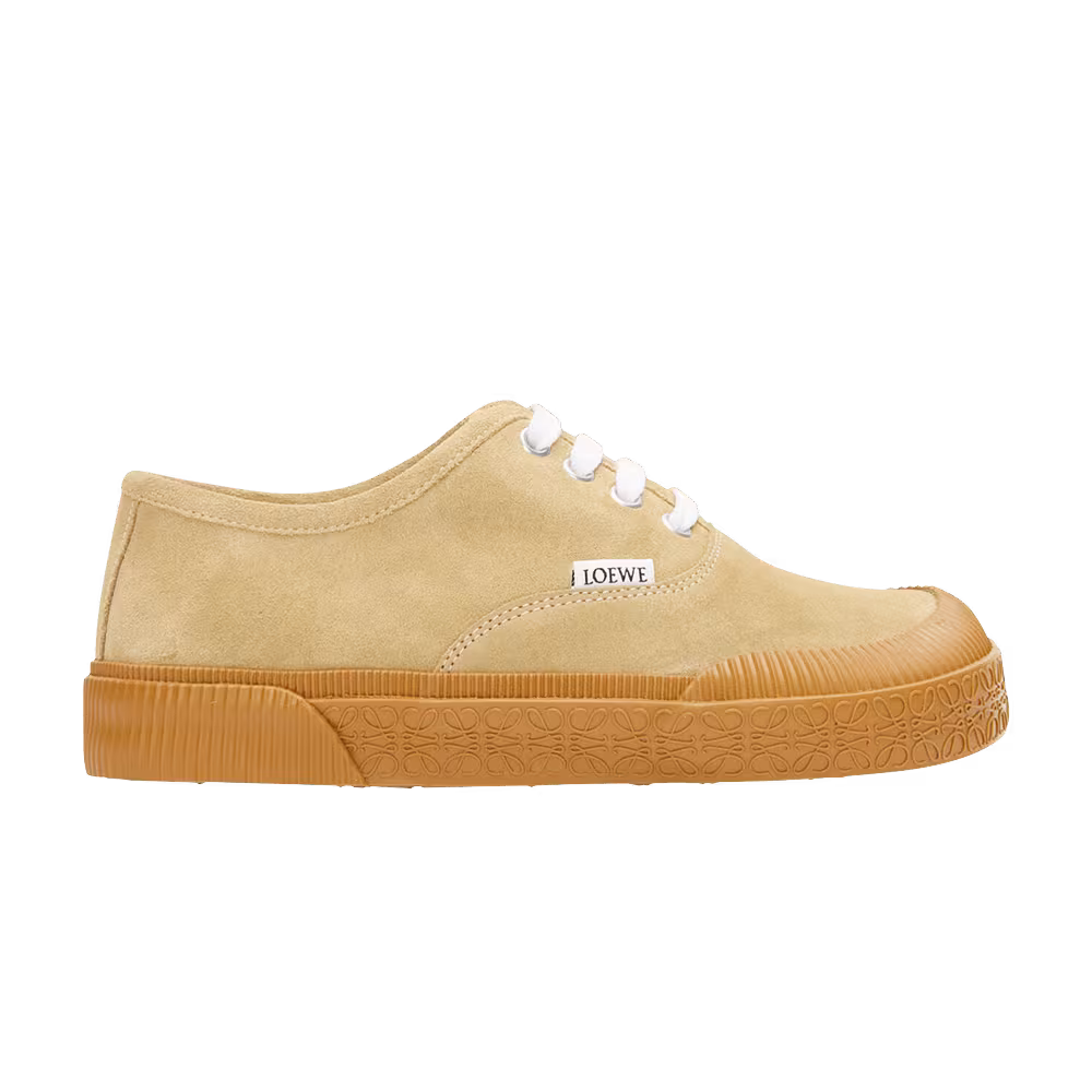 Paula's Ibiza x Loewe Terra Vulca Lace-Up Sneaker Gold