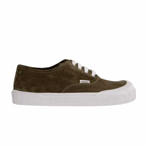 Paula's Ibiza x Loewe Terra Vulca Lace-Up Sneaker 'Olive'