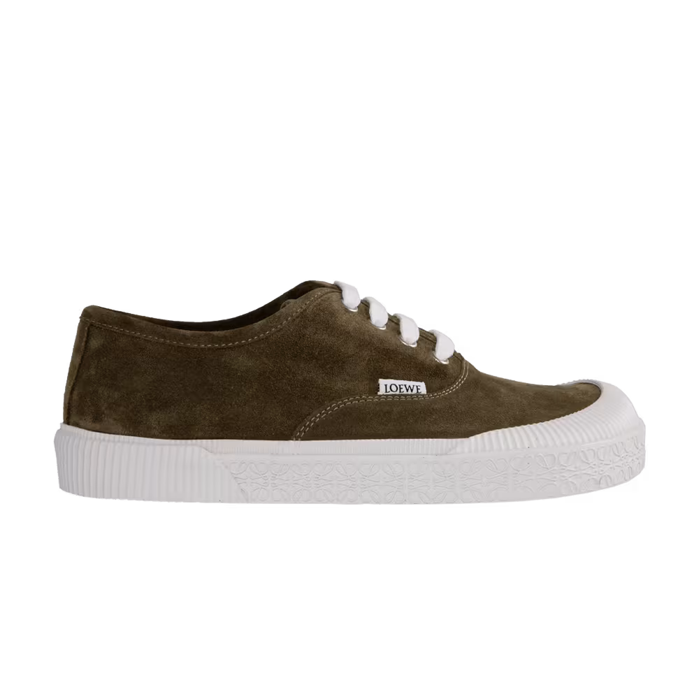 Paula's Ibiza x Loewe Terra Vulca Lace-Up Sneaker Olive