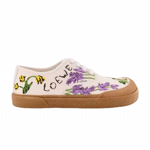 Loewe Terra Vulca Lace-Up Sneaker 'Floral Embroidered'