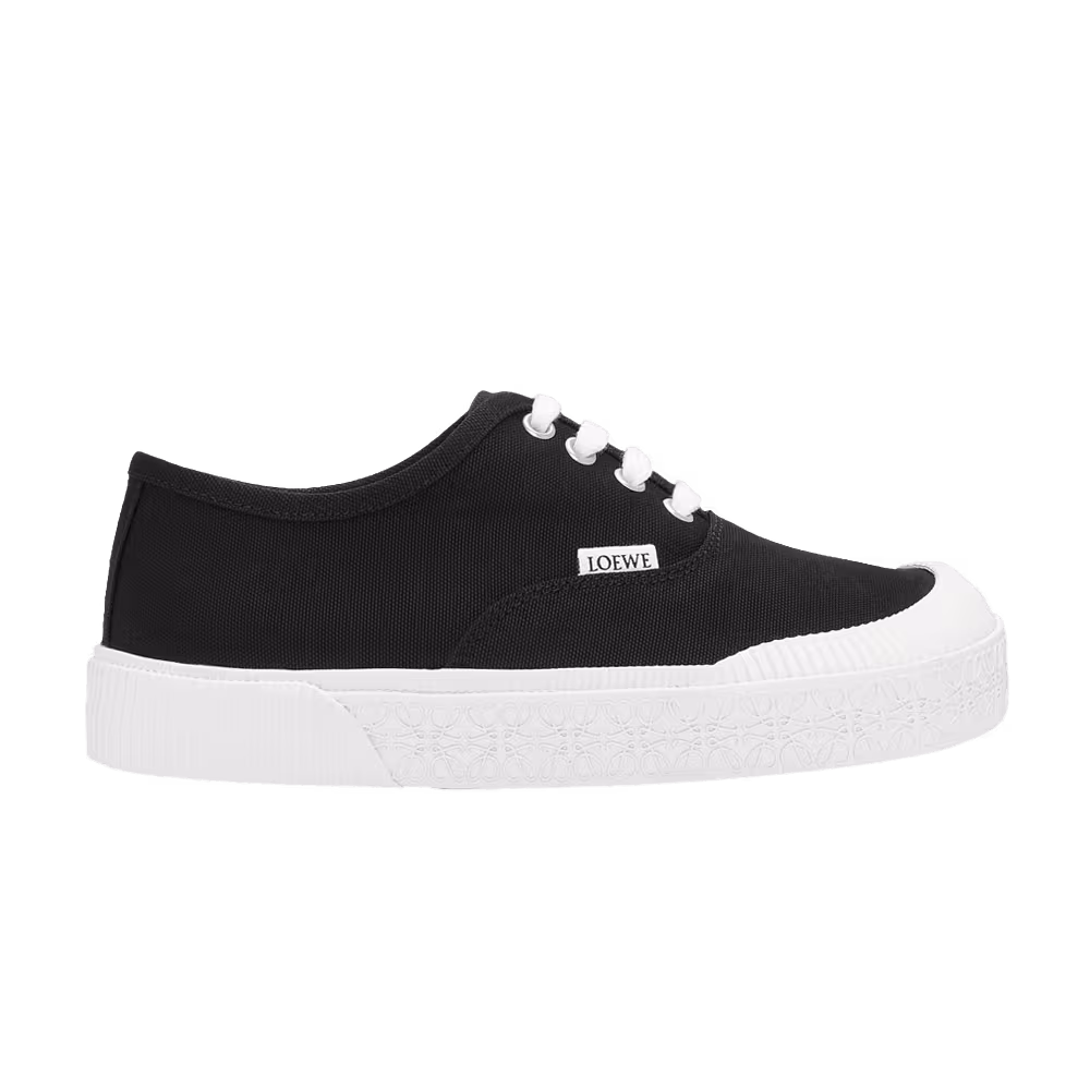 Paula's Ibiza x Loewe Women's Terra Vulca Lace-Up Sneaker Black