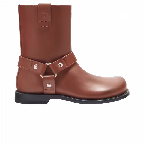 Loewe Wmns Campo Biker Boot 'Rust'