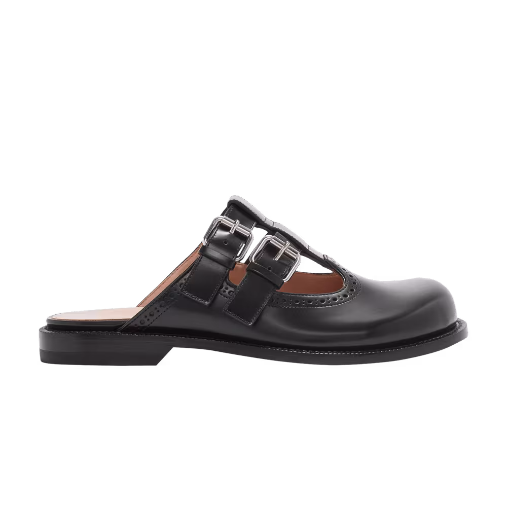 Loewe Women's Campo Mary Jane Mule Black