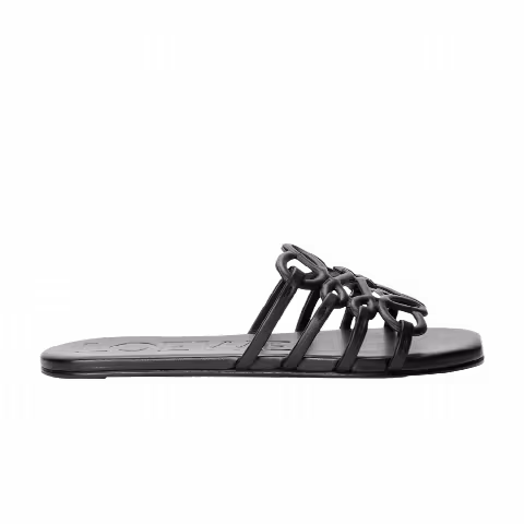 Loewe Wmns Petal Anagram Slide 'Black'