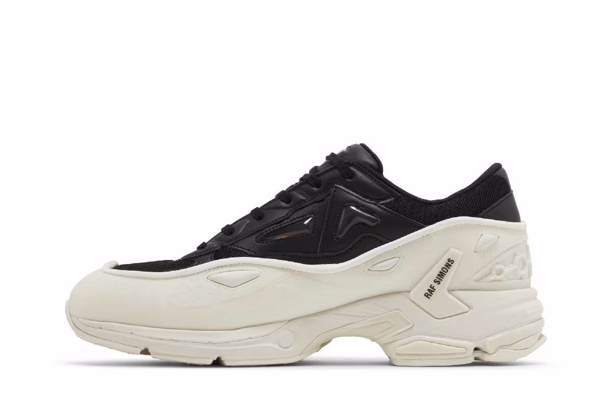 Raf Simons Pharaxus Sneaker Black White Alyssum, view 4