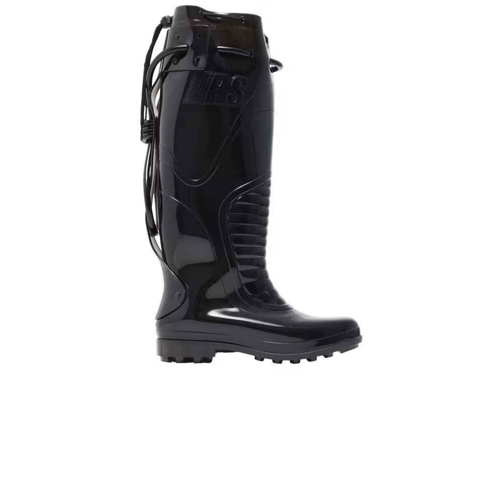 Raf Simons Future Wellington Boots Black