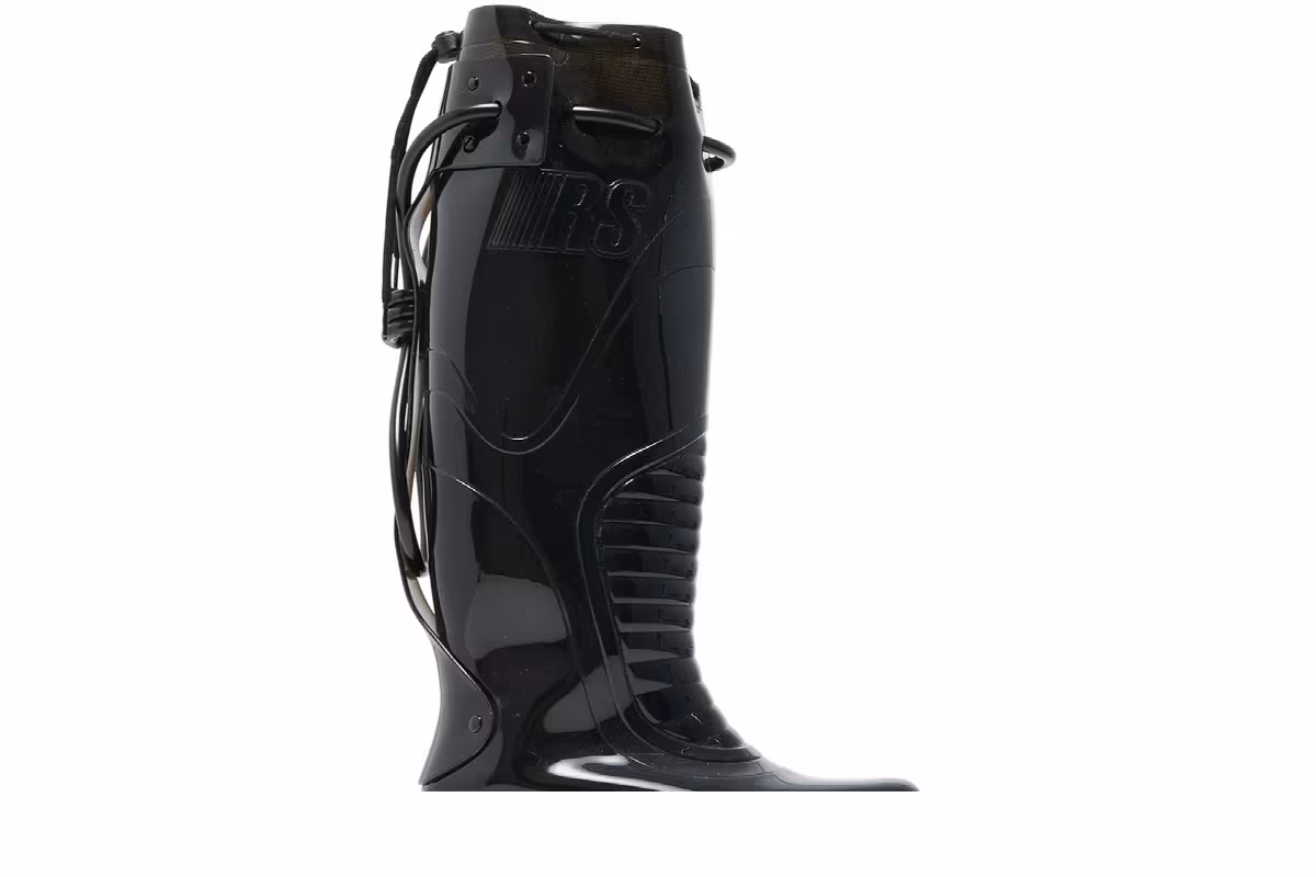 Raf Simons Future Wellington Boots Black, view 3