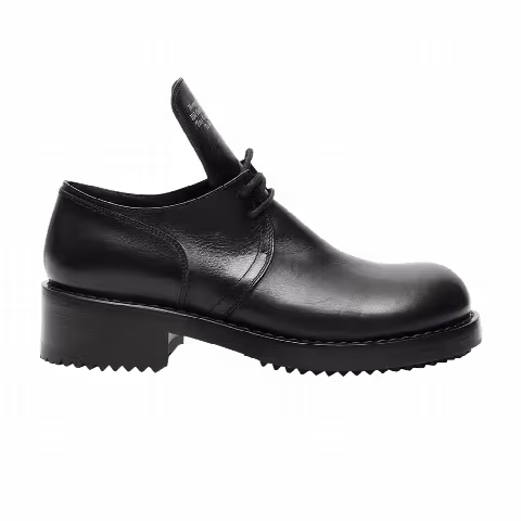 Raf Simons Laced Up Low Derby 'Black'