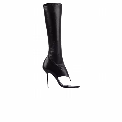 Paris Texas Wmns Lidia Thong Boot 'Black'