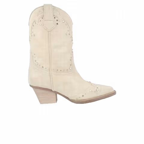 Paris Texas Wmns Janice Suede Boot 'White'