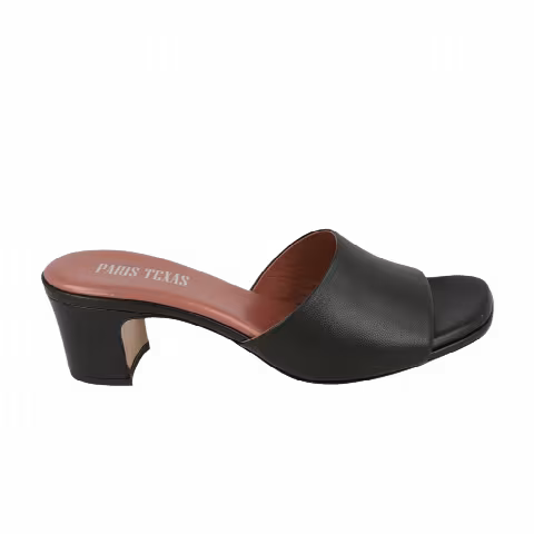 Paris Texas Wmns Ava Mule 'Black'