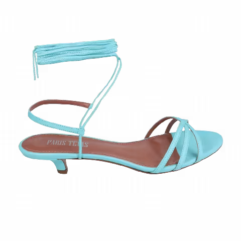 Paris Texas Wmns Linda LaceUp Sandal 'Turquoise'