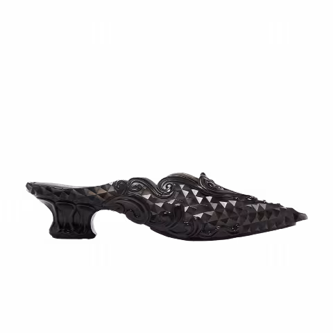 Y/Project x Melissa Wmns Court Shoe Heel 'Clear Black'