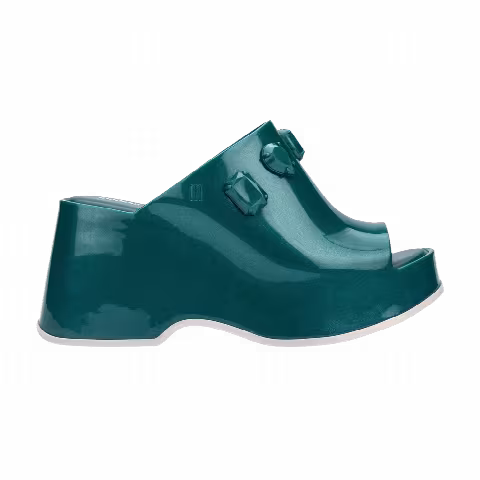 Melissa Undercover x Wmns Patty Stones Mule 'Metallic Green'
