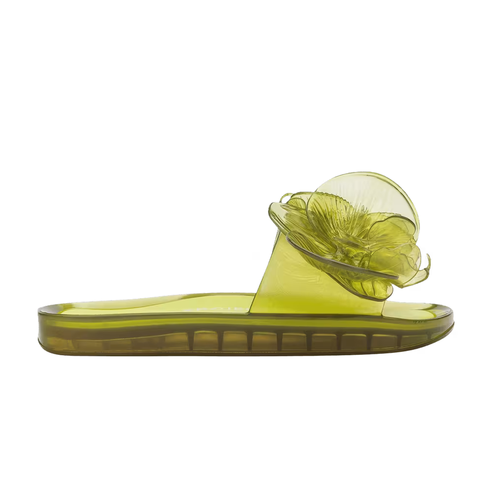 Y/Project x Melissa Women's Flower Beach Slide Yellow