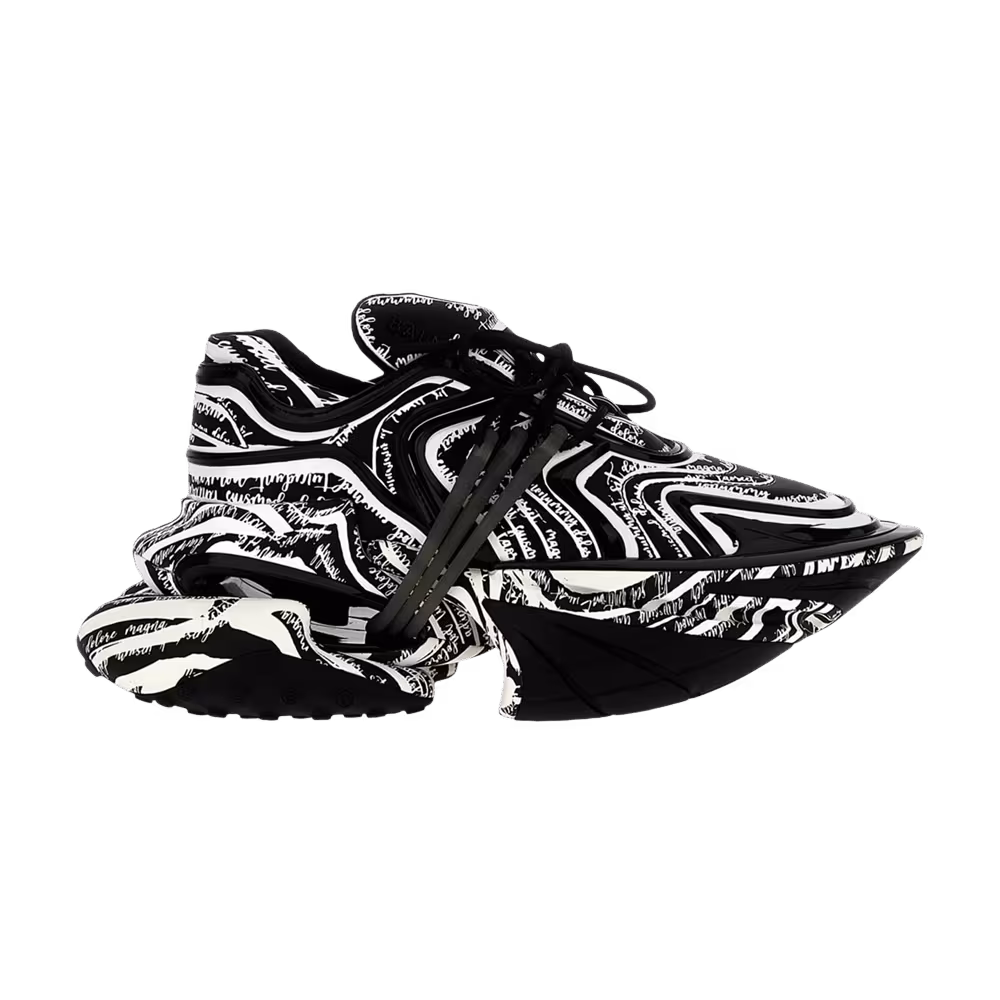 Balmain Unicorn Wave Trainer Black White