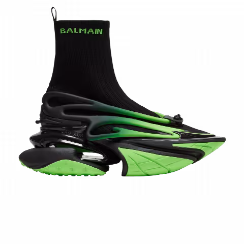 Balmain Unicorn High 'Black Green'