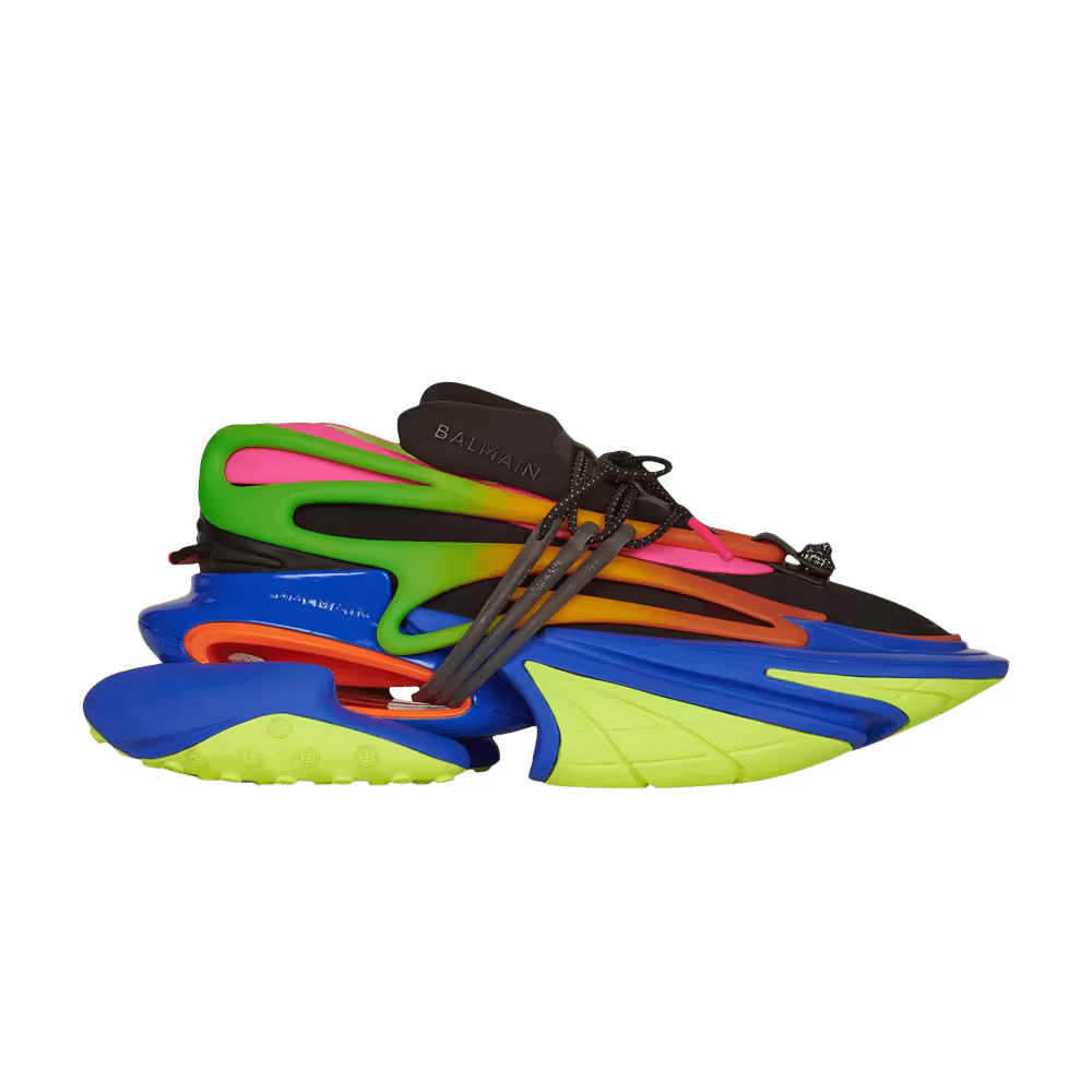 Balmain Unicorn Low Multi-Color