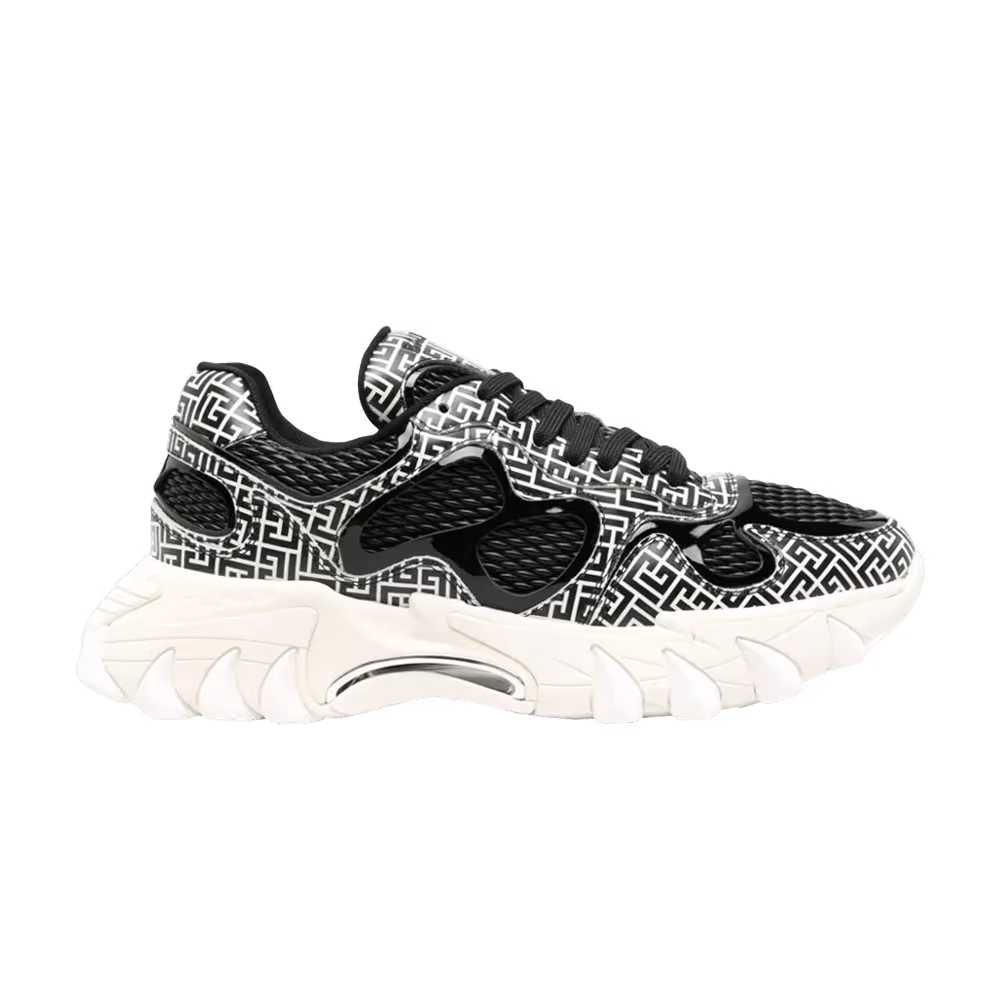 Balmain B-East Low Black White