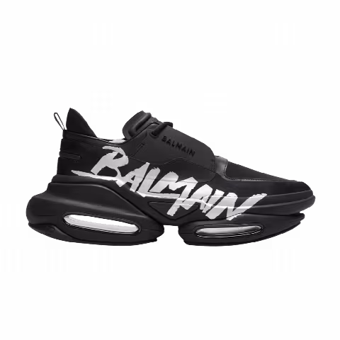 Balmain B-Bold Low 'Noir Argent'