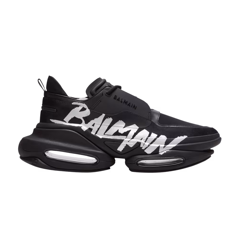 Balmain B-Bold Low Noir Argent