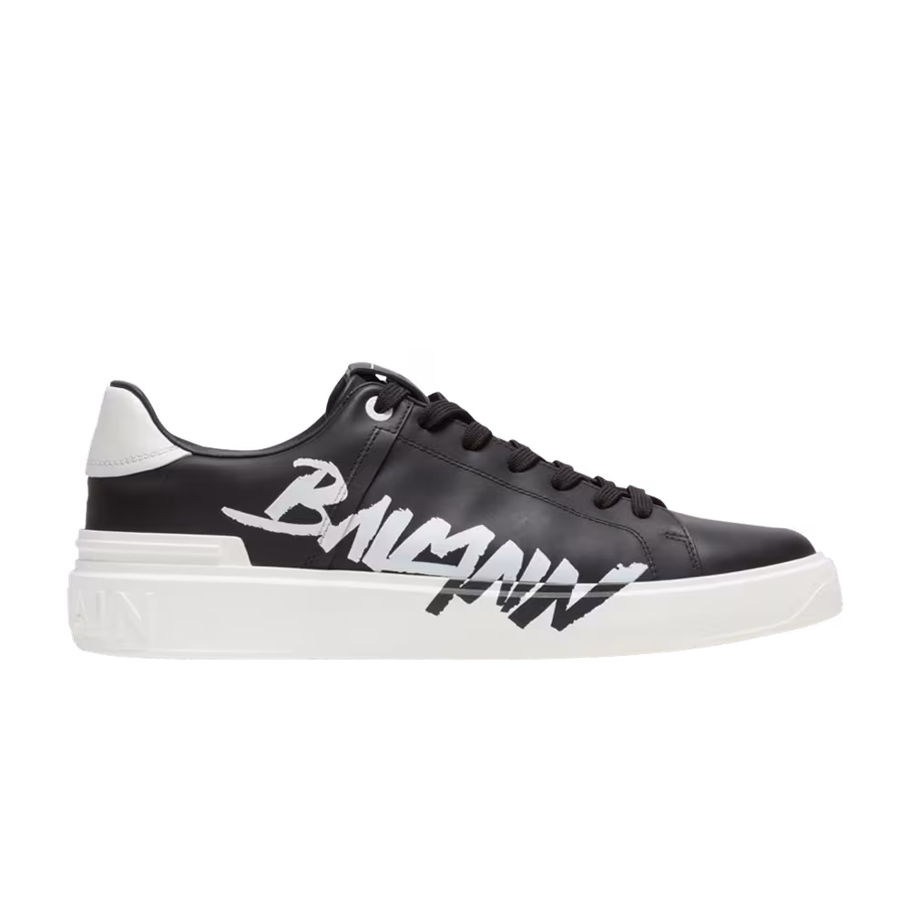 Balmain B-Court Printed - Black