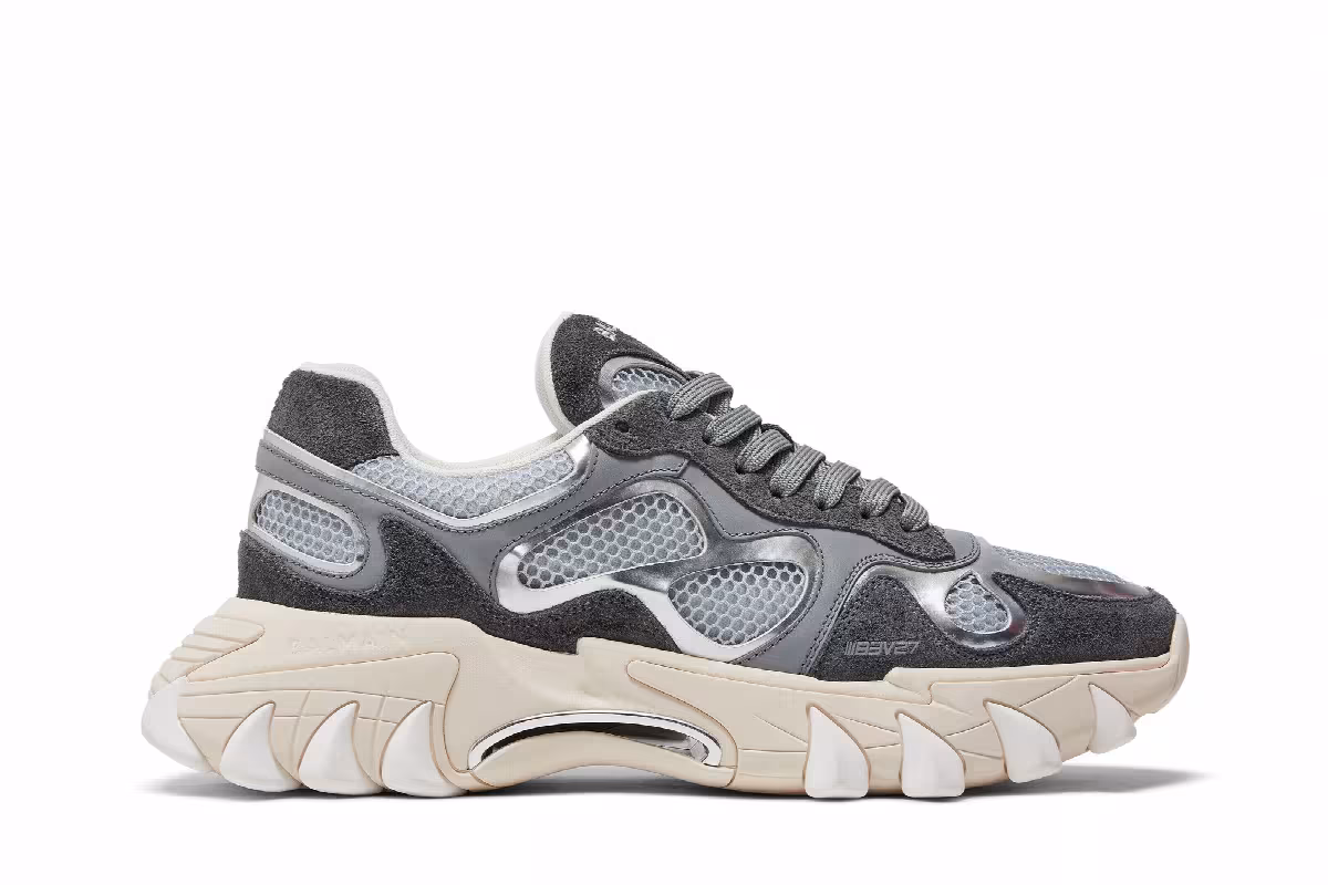 Balmain B-East Low Grey Silver, view 2