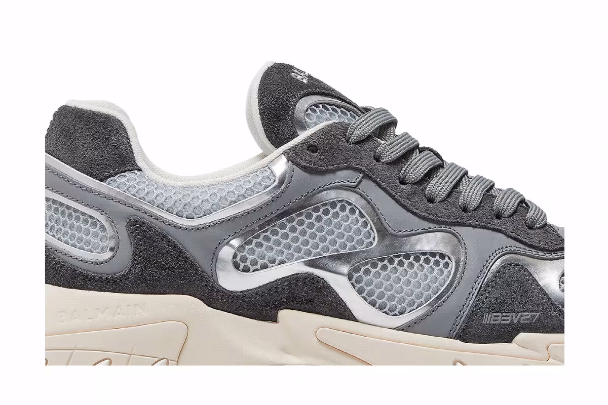 Balmain B-East Low Grey Silver, view 3
