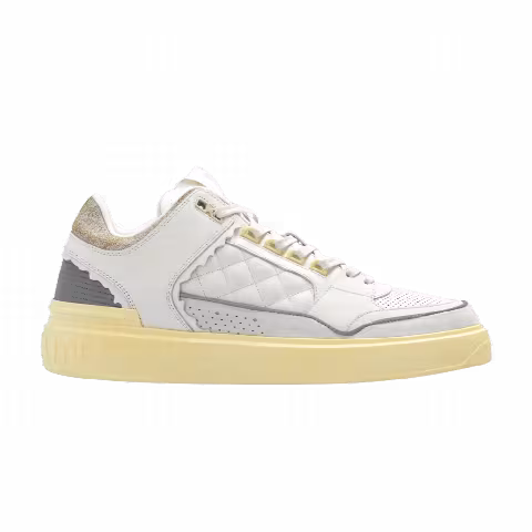 Balmain B-Court 'Panelled Distressed - White'