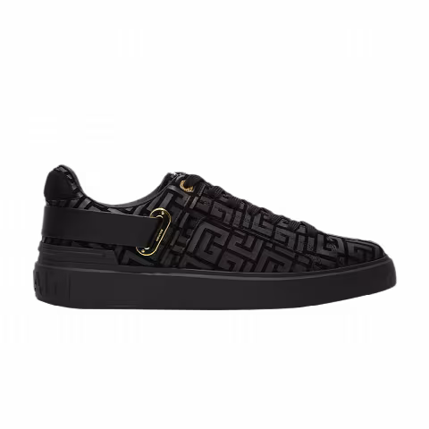 Balmain B-Court 'Embossed Monogram - Black'