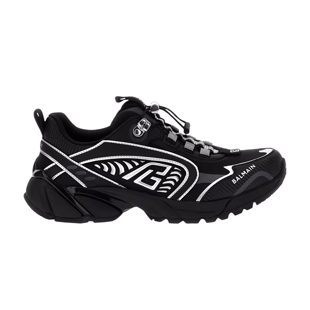 Balmain Cosmic Dust Trainer Black White
