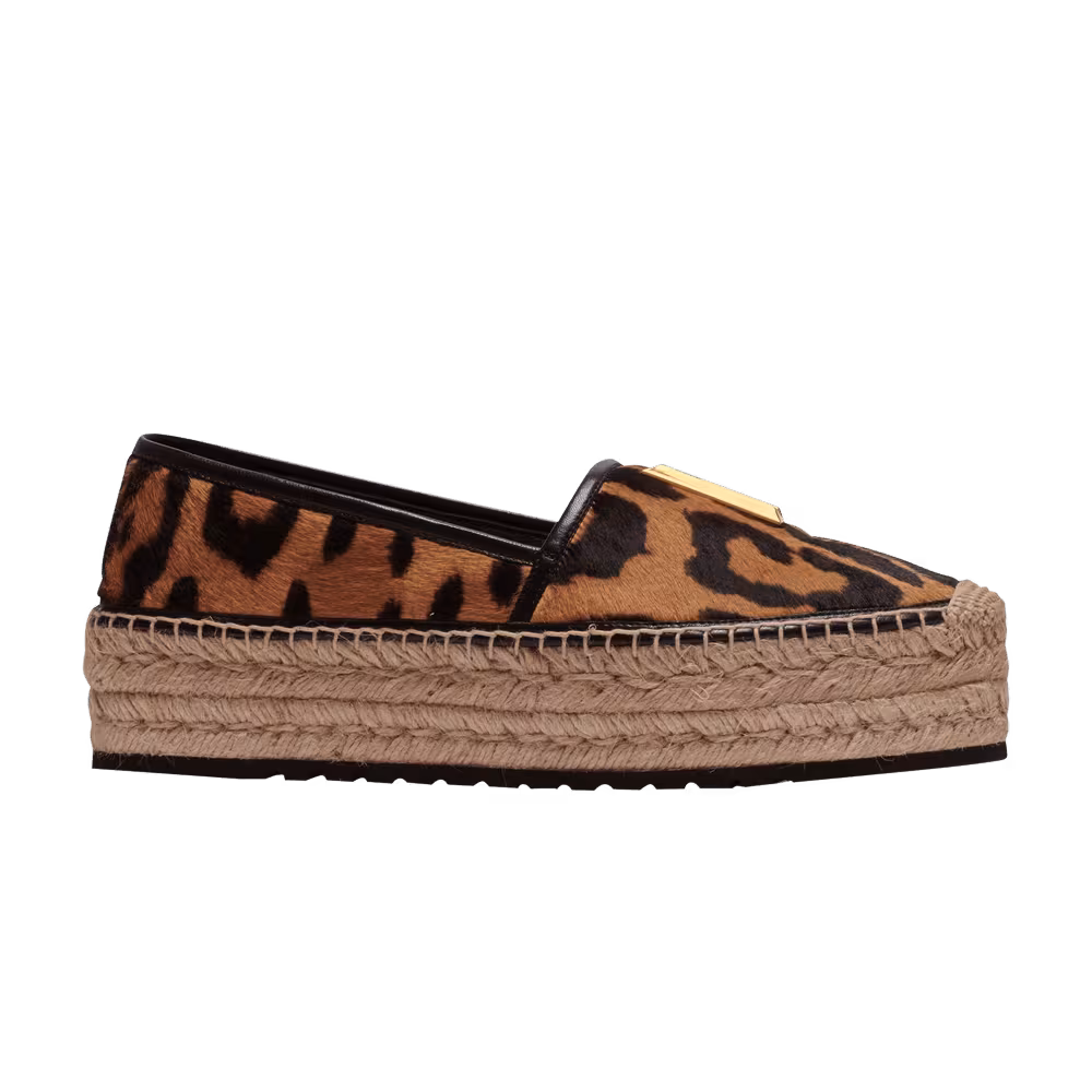 Balmain Women's Alex Espadrille Leopard