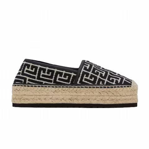 Balmain Wmns Alex Espadrille 'Black'