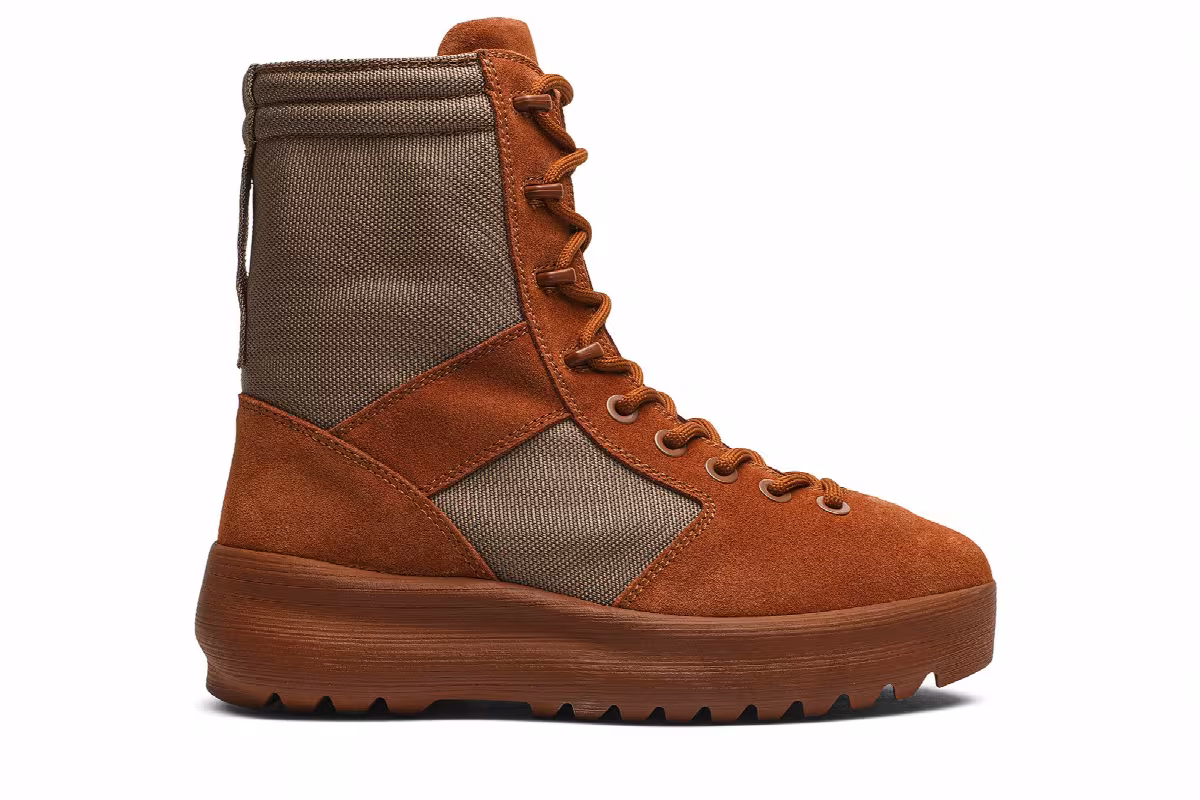 Yeezy Season 3 Military Boot Burnt Sienna, view 2