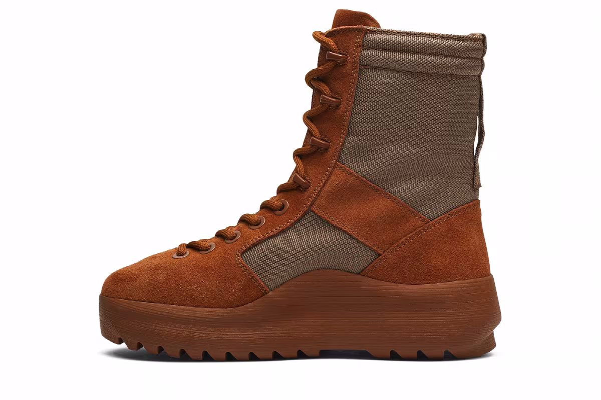 Yeezy Season 3 Military Boot Burnt Sienna, view 4