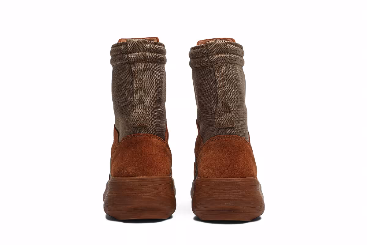 Yeezy Season 3 Military Boot Burnt Sienna, view 7