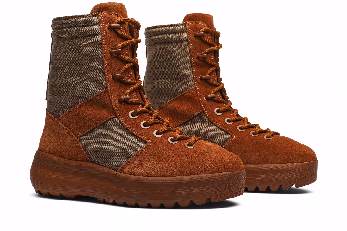 Yeezy Season 3 Military Boot Burnt Sienna, view 9