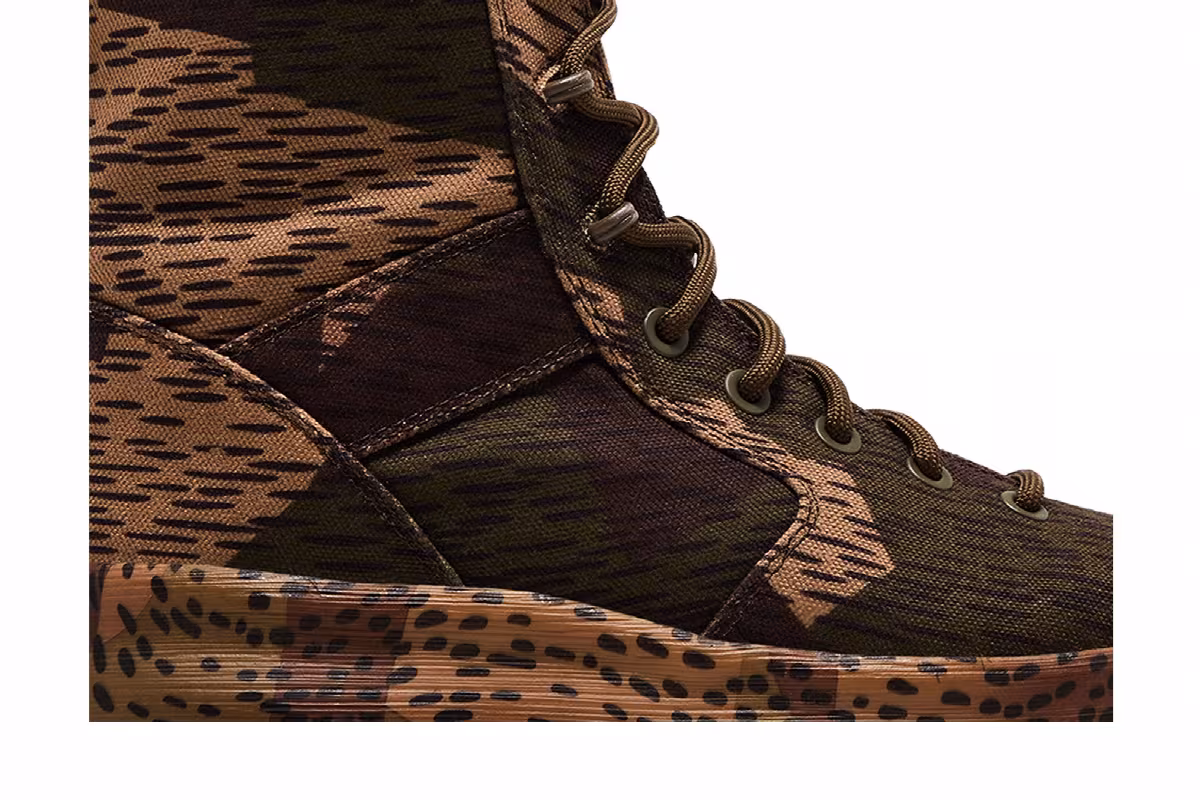 Yeezy Season 6 Military Boot Splinter Camo, view 3