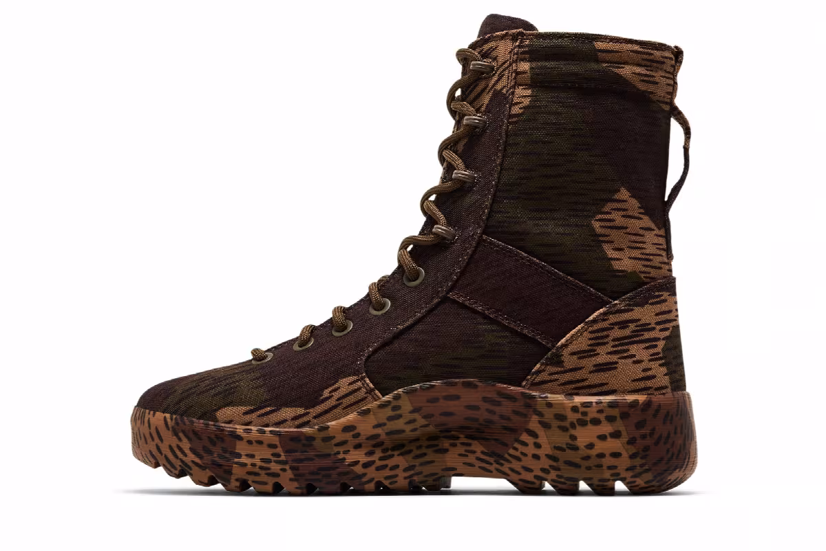Yeezy Season 6 Military Boot Splinter Camo, view 4