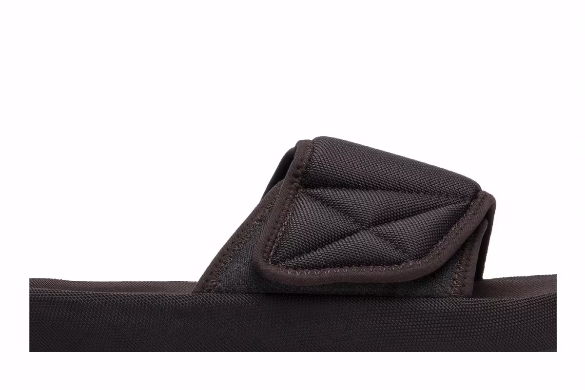 Yeezy Season 7 Nylon Slipper Oil, view 3