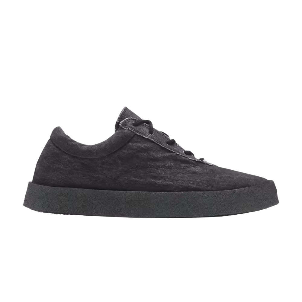 Yeezy Season 6 Washed Canvas Crepe Sneaker Graphite