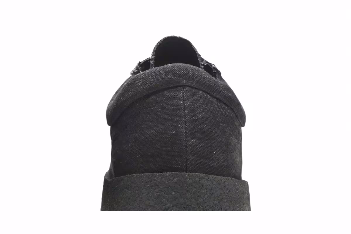 Yeezy Season 6 Washed Canvas Crepe Sneaker Graphite, view 8