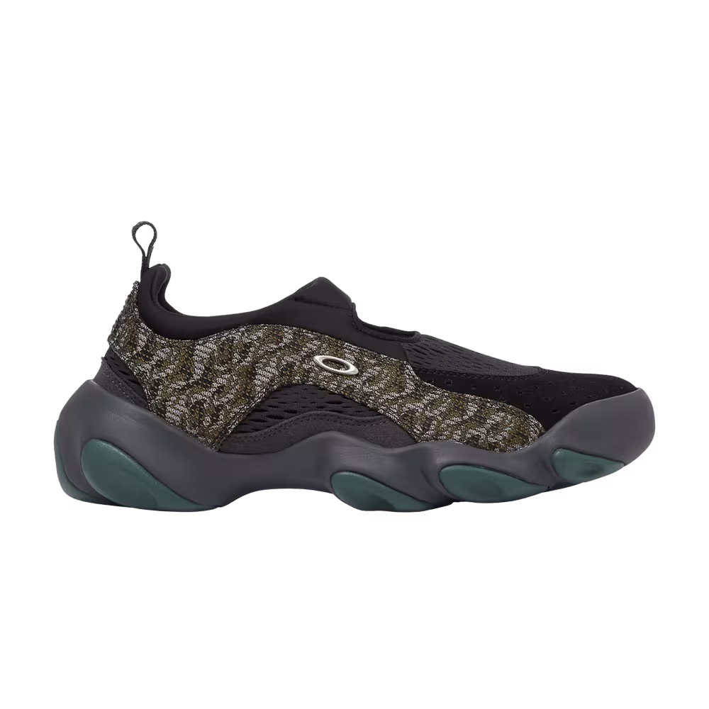 Oakley Factory Team x Flesh Sandal Stone Jacquard Camo Black