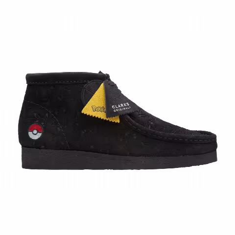 Pokémon x Clarks Wallabee Boot 'Pikachu - Black'