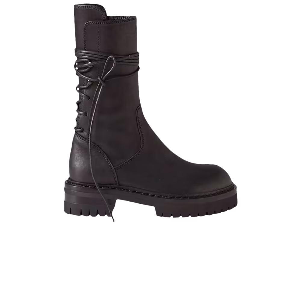 Ann Demeulemeester Women's Louise Boot Black Dusty Leather