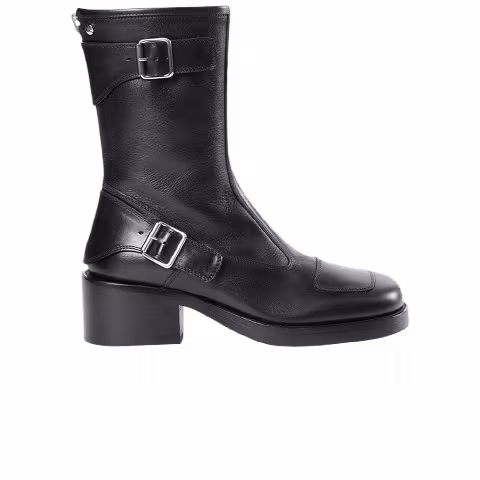 Ann Demeulemeester Eero Ankle Biker Boot 'Black'
