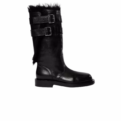 Ann Demeulemeester Wmns Milan Soft Biker Boot 'Black'